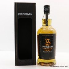 Springbank 1997 Bottled For Sweden
