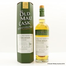 AULTMORE 1990 20 YEAR OLD OLD MALT CASK