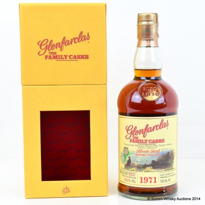 Glenfarclas Family Cask For Silver Seal Whisky Company 1971