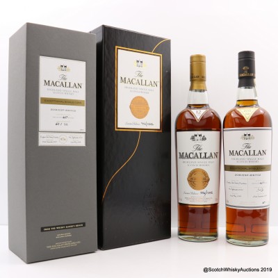 Macallan Reawakening & Macallan 2002 Exceptional Cask #2