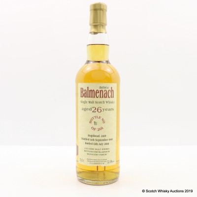 Balmenach 1983 26 Year Old Bladnoch Forum