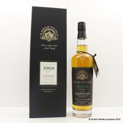 Glenlivet 1968 40 Year Old Duncan Taylor