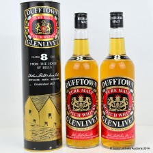 Dufftown Glenlivet 8 26 2 3 Fl Oz X 2