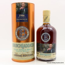 BRUICHLADDICH 1986 SINGLE CASK  531 FOR MUNCHNER WHISKY FESTIVAL 2008