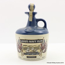 LAMB S NAVY RUM CERAMIC DECANTER 75CL