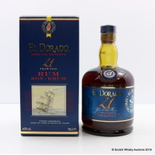 EL DORADO 21 YEAR OLD SPECIAL RESERVE RUM