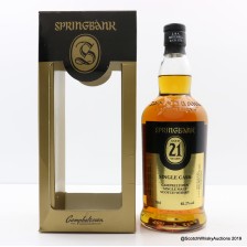 Springbank 21 Single Cask 10th Anniversary Of The Nectar