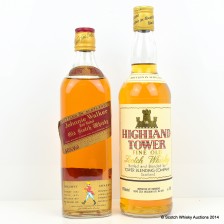 Johnnie Walker Red Label Old Style Highland Tower