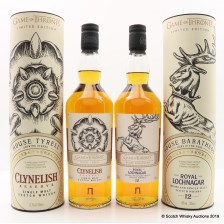 Clynelish Reserve Game Of Thrones House Tyrell Royal Lochnagar 12 Game Of Thrones House Baratheon 2 X 70cl