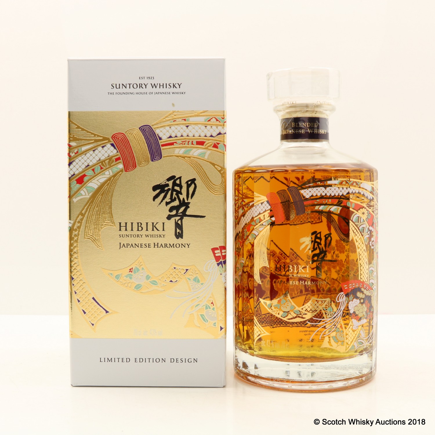 Hibiki Japanese Harmony 30th Anniversary Limited Edition The 100th