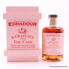 Edradour 2002 10 Straight From The Cask Chateauneuf Du Pape Finish 50cl