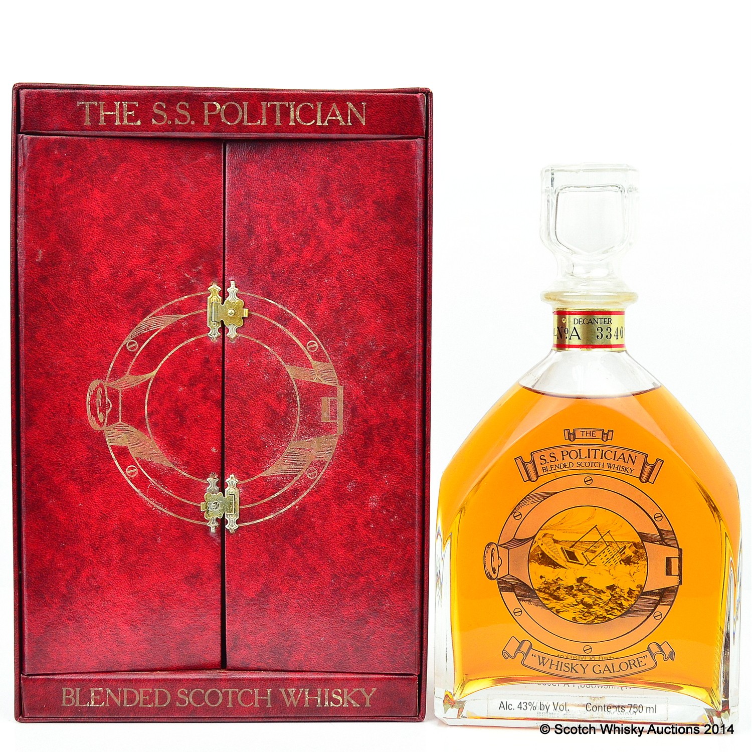 S.S. Politician Blend The 41st Auction Scotch Whisky Auctions