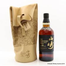 YAMAZAKI 18 YEAR OLD IN BILL AMBERG LEATHER BAG