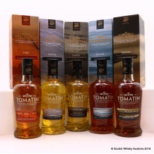 TOMATIN FIVE VIRTUES SERIES 5 X 70CL
