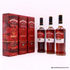 Bowmore Devil S Cask Collection 3 X 70cl