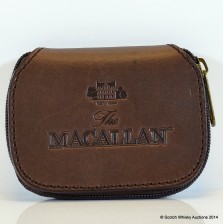 MACALLAN FISHING FLIES IN LEATHER POUCH