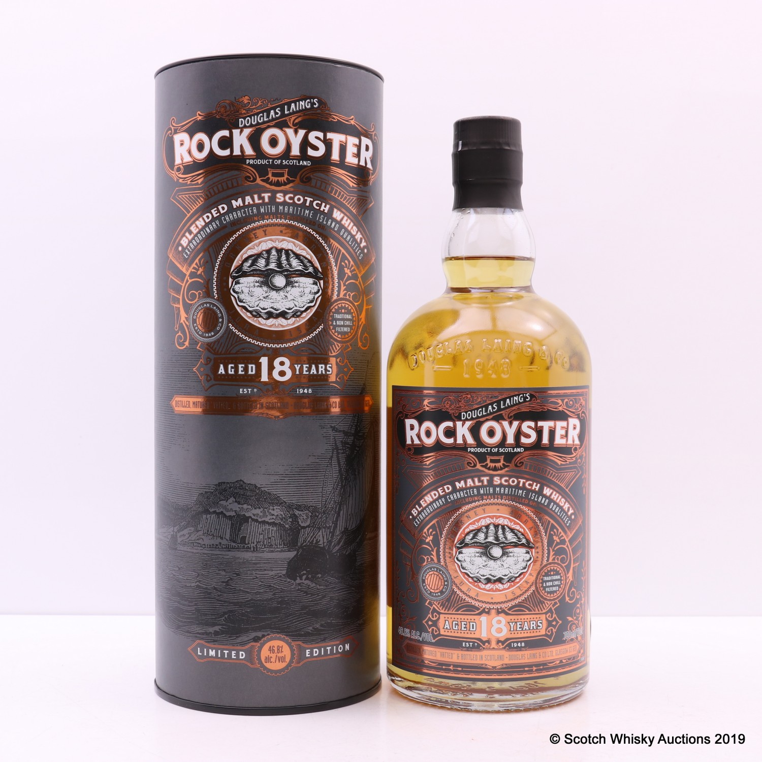 Rock Oyster 18 Year Old The 97th Auction Scotch Whisky Auctions