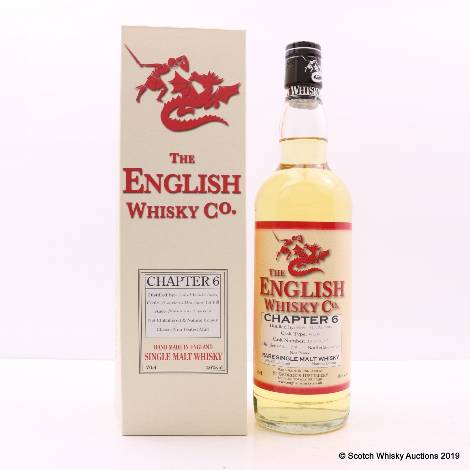 Scotch Whisky Auctions The 97th Auction English Whisky Co 2007 Non