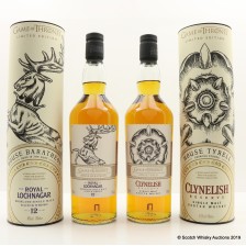 Royal Lochnagar 12 Game Of Thrones House Baratheon Clynelish Game Of Thrones House Tyrell 2 X 70cl