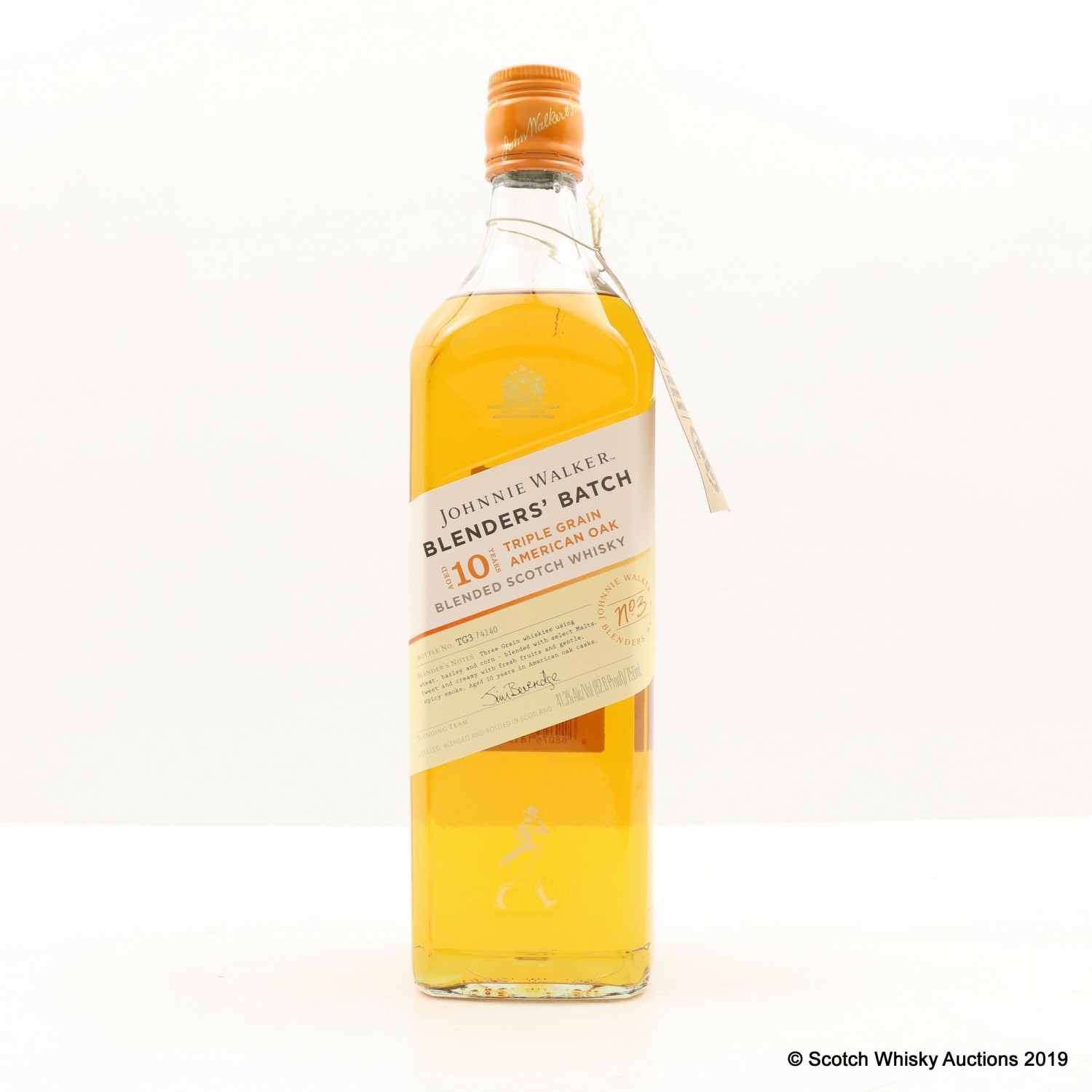 Johnnie Walker 10 Year Old Blenders' Batch 3 Triple Grain American Oak