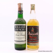 FINCASTLE PETER DAWSON   WILLIAM LAWSON S 2 X 75CL