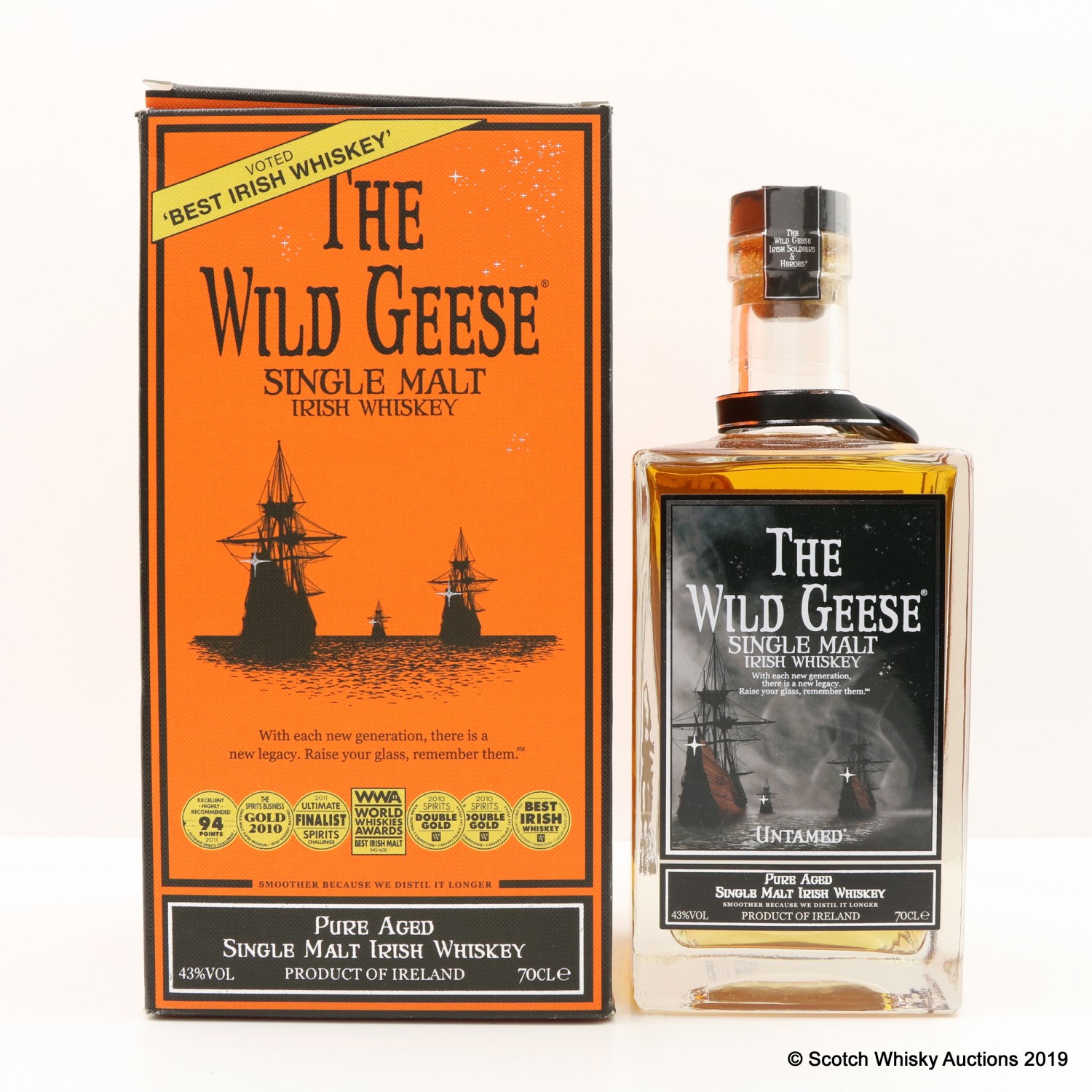 The Wild Geese Irish Single Malt The 98th Auction Scotch Whisky