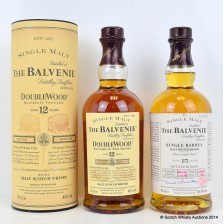 Balvenie Doublewood 12 Balvenie 15 Single Barrel