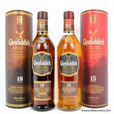 Glenfiddich 15 Glenfiddich 18