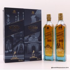 Johnnie Walker Blue Label Madrid Barcelona Edition 2 X 70cl
