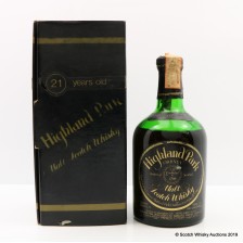 HIGHLAND PARK 1959 21 YEAR OLD DUMPY BOTTLE 75CL