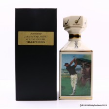 POINTERS TIGER WOODS CERAMIC DECANTER