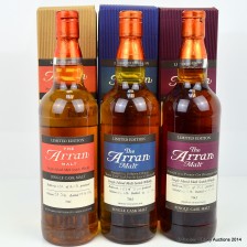 ARRAN SINGLE CASK  ARRAN PREMIER CRU BOURGOGNE CASK   ARRAN TREBBIANO D ABRUZZO  MARINA CVETIC  CASK