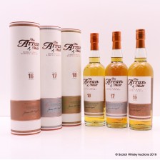 ARRAN 16  17   18 YEAR OLD 3 X 70CL