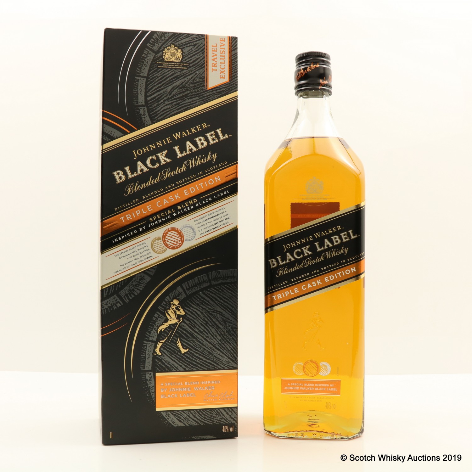 Johnnie Walker Black Label Triple Cask Edition 1L The 98th Auction
