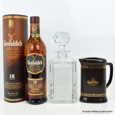 Glenfiddich 18 Pure Malt Decanter Empty Ceramic Water Jug