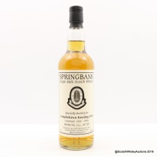 Springbank Private Cask For Campbeltown Bowling Club