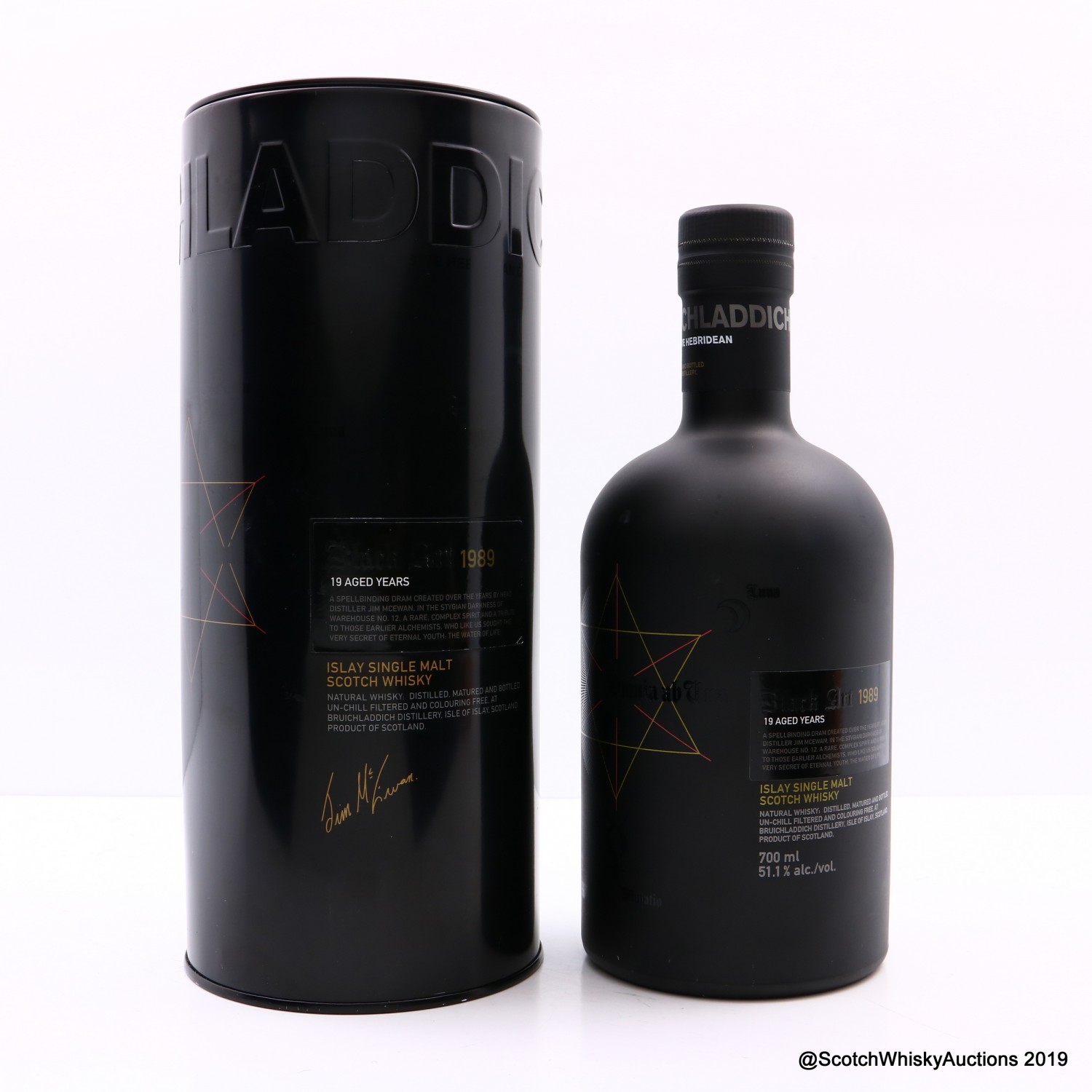 Bruichladdich Black Art 1989 19 Year Old 1st Edition The 98th Auction
