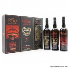 ARRAN DEVIL S PUNCH BOWL SET 3 X 70CL