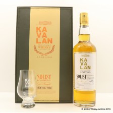 KAVALAN SOLIST EX BOURBON   GLASS SET