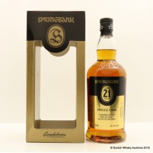 Springbank 21 Single Cask For Symposion