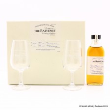 BALVENIE 1996 15 YEAR OLD CRAFTSMAN S RESERVE THE COOPER DUTY PAID SAMPLE 10CL   GLASSES SET