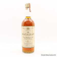 MACALLAN 8 YEAR OLD RINALDI IMPORT 26 2 3 FL OZ