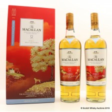 Macallan 12 Fine Oak Year Of The Dog Limited Edition 2 X 70cl
