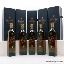 Johnnie Walker Blue Label Gods Of Wealth Collection 5 X