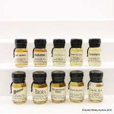 DRINKS BY THE DRAM DIAGEO SPECIAL RELEASES 2017 TASTING SET 10 X 3CL INCLUDING PORT ELLEN 37 YEAR OLD 1979 17TH RELEASE