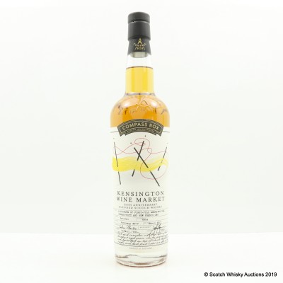 Compass Box Kensington Wine Market 25th Anniversary
