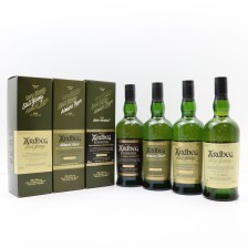 Ardbeg Journey Very Ung Still Ung Almost There Renaissance 4 X 70cl