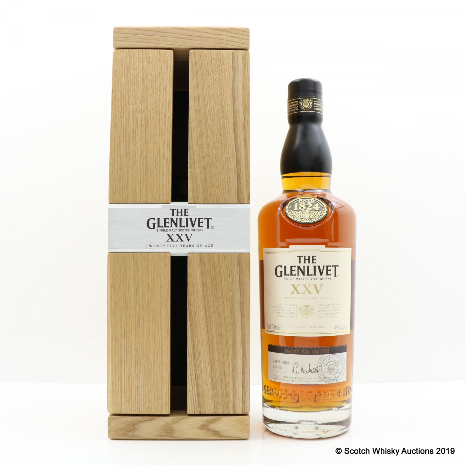 Glenlivet XXV 25 Year Old The 99th Auction Scotch Whisky Auctions