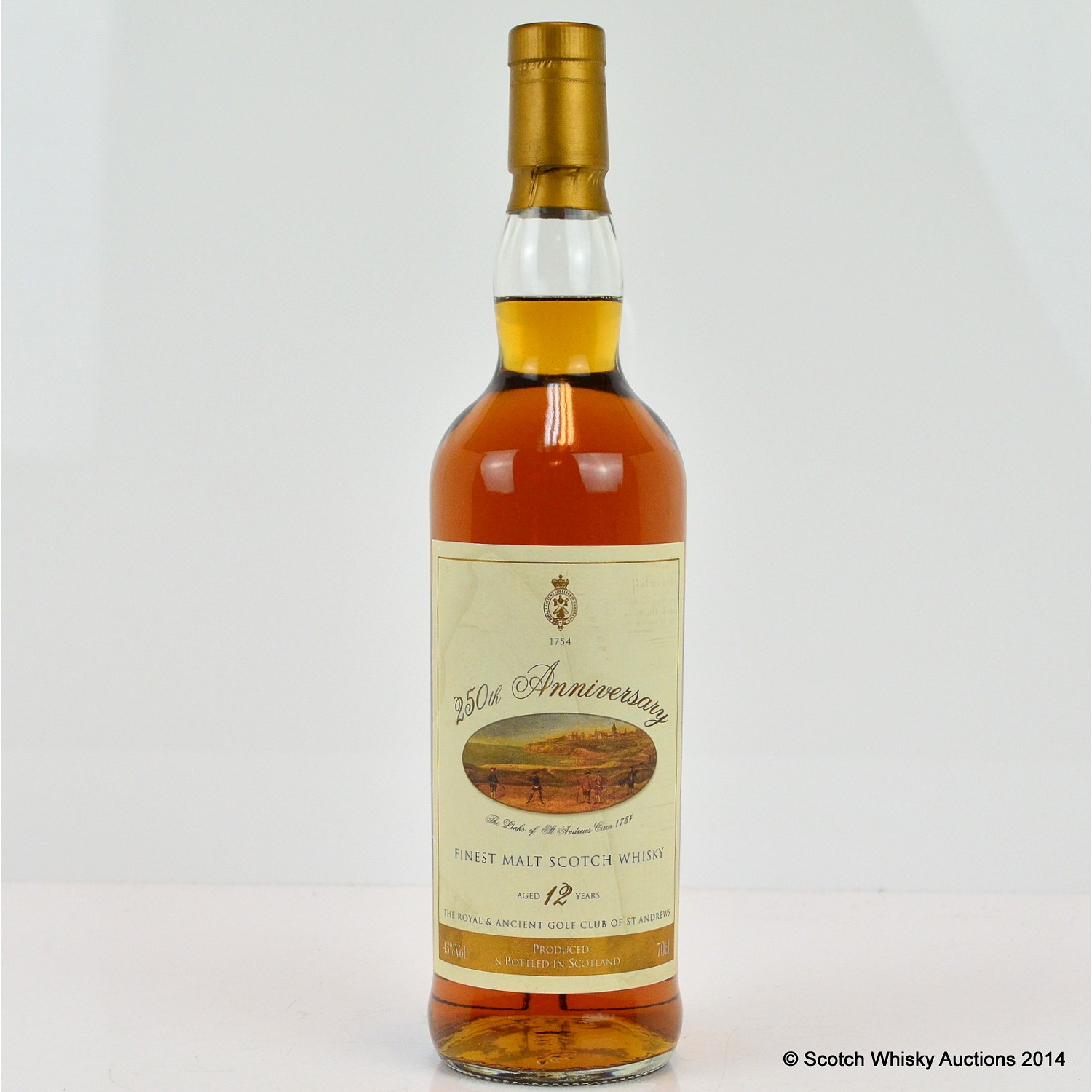 The Royal & Ancient 250th Anniversary Malt The 42nd Auction Scotch