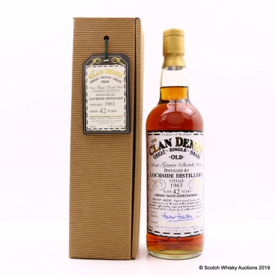 Lochside 1963 42 Year Old Clan Denny